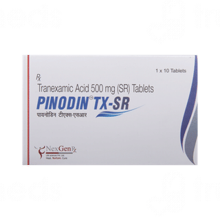 Pinodin Tx 100 MG Tablet Sr 10