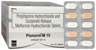 Pionorm M 15 Tablet 10