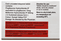 Pionorm M 15 Tablet 10 Pionorm M 15 Tablet 10