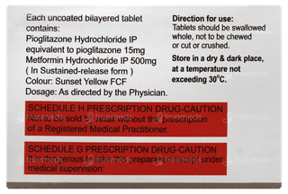 Pionorm M 15 Tablet 10