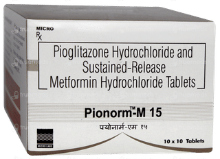 Pionorm M 15 Tablet 10