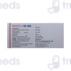 Posito 400 MG Tablet Sr 10