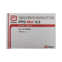 Ppg Met 0.3 Tablet 10