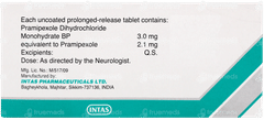 Pramirol Sr 2.1 Tablet 10 Pramirol Sr 2.1 Tablet 10