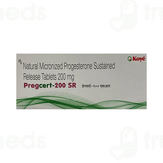Pregcert 200 Sr Tablet 10