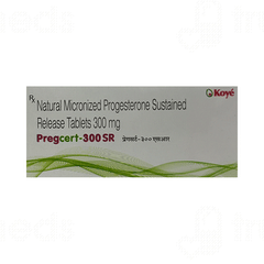 Pregcert 300 Sr Tablet 10 Pregcert 300 Sr Tablet 10