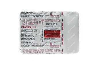 Prichek M 1/500 MG Tablet Sr 10