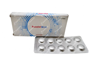 Proceive 200 MG Tablet Sr 10