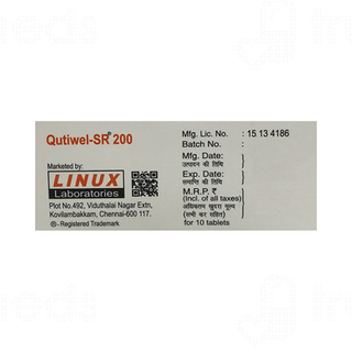 Qutiwel 200 MG Tablet Sr 10