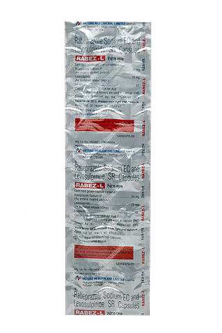 Rabez L 75/20 MG Capsule Sr 10