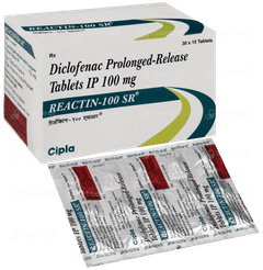 Reactin 100 Sr Tablet 15