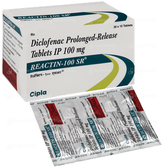 Reactin 100 Sr Tablet 15