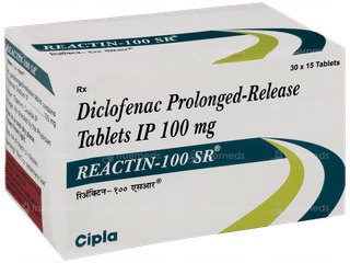 Reactin 100 Sr Tablet 15