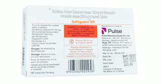 Safeguard Sr 100/200 MG Tablet Sr 15