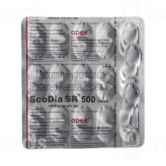 Scodia 500 MG Tablet Sr 15