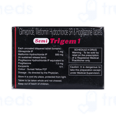 Semi Trigem 1/500/7.5 MG Tablet Sr 10