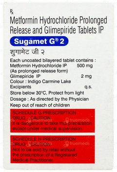 Sugamet G 2 Tablet 10 Sugamet G 2 Tablet 10