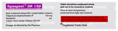 Synaptol Sr 150 Tablet 10