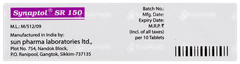 Synaptol Sr 150 Tablet 10