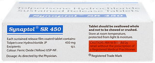 Synaptol Sr 450 Tablet 10