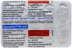 Synaptol Sr 450 Tablet 10 Synaptol Sr 450 Tablet 10