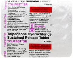 Tolifast Sr Tablet 6 Tolifast Sr Tablet 6