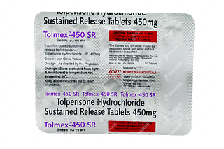 Tolmex 450 Sr Tablet 10