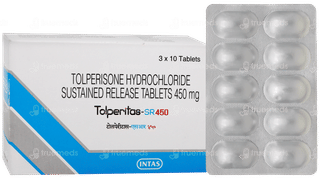 Tolperitas Sr 450 Tablet 10