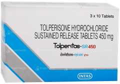 Tolperitas Sr 450 Tablet 10 Tolperitas Sr 450 Tablet 10