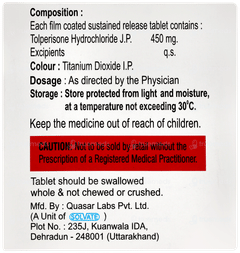 Tolpetab Sr 450 Tablet 10 Tolpetab Sr 450 Tablet 10