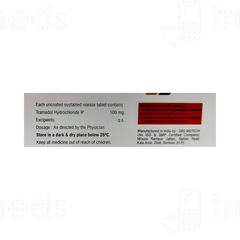 Tramanec 100 MG Tablet Sr 10