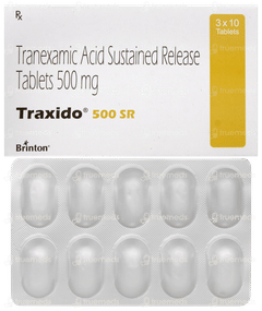 Traxido 500 Sr Tablet 10