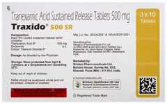 Traxido 500 Sr Tablet 10