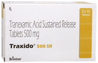 Traxido 500 Sr Tablet 10