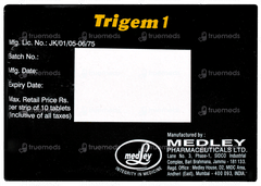 Trigem 1 Tablet 10 Trigem 1 Tablet 10