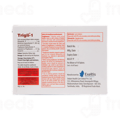 Trigli 1 Tablet 10 Trigli 1 Tablet 10