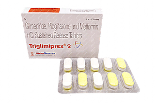 Triglimiprex 2/500/15 MG Tablet Sr 10