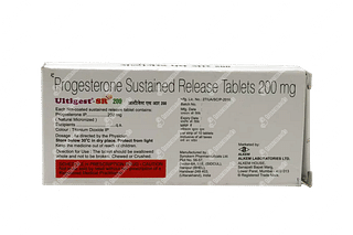 Ultigest 200 MG Tablet Sr 10