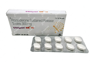 Ultigest 300 MG Tablet Sr 10