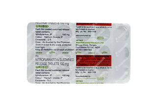 Uribid 100 MG Tablet Sr 15