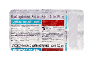 Ursetor 450 MG Tablet Sr 10