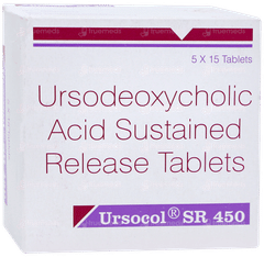 Ursocol Sr 450 Tablet 15 Ursocol Sr 450 Tablet 15