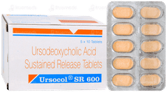 Ursocol Sr 600 Tablet 10 Ursocol Sr 600 Tablet 10