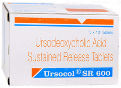 Ursocol Sr 600 Tablet 10 Ursocol Sr 600 Tablet 10
