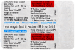 Ursocol Sr 600 Tablet 10 Ursocol Sr 600 Tablet 10