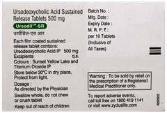Ursodil Sr Tablet 10 Ursodil Sr Tablet 10