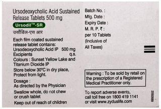 Ursodil Sr Tablet 10
