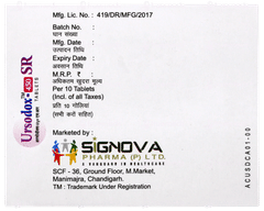 Ursodox 450 Sr Tablet 10