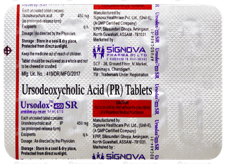 Ursodox 450 Sr Tablet 10