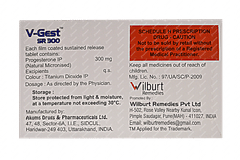 V Gest Sr 300 Tablet 10 V Gest Sr 300 Tablet 10